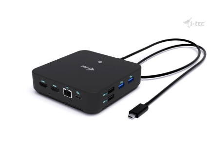 i-tec USB-C DP Dual HDMI Docking Station, Power Delivery 100W i-tec USB-C DP Dual HDMI Docking Station, Power Delivery 100W