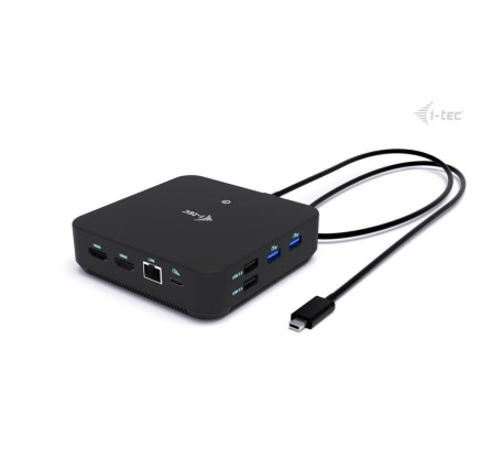 i-tec USB-C DP Dual HDMI Docking Station, Power Delivery 100W i-tec USB-C DP Dual HDMI Docking Station, Power Delivery 100W