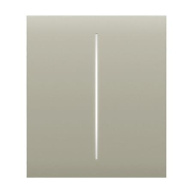 Ajax  CenterButton (2-gang) - Středové dvou tlačítko, olivová