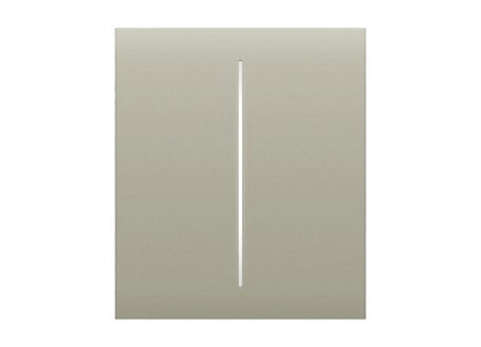 Ajax  CenterButton (2-gang) - Středové dvou tlačítko, olivová