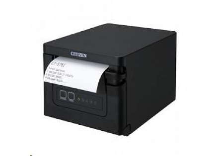 Citizen CT-S751, USB, 8 dots/mm (203 dpi), cutter, black Citizen CT-S751, USB, 8 dots/mm (203 dpi), cutter, black