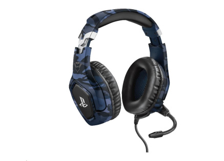 TRUST sluchátka GXT 488 Forze-B PS4 Gaming Headset - Sony Licensed - blue TRUST sluchátka GXT 488 Forze-B PS4 Gaming Headset - Sony Licensed - blue