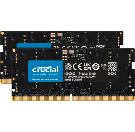 CRUCIAL SODIMM DDR5 32GB (Kit of 2) 4800MHz CL40