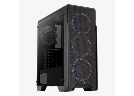 AEROCOOL skříň MLG Ore, Mid tower, 2x USB 3.0, 2x audio, bez zdroje