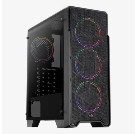 AEROCOOL skříň MLG Ore, Mid tower, 2x USB 3.0, 2x audio, bez zdroje