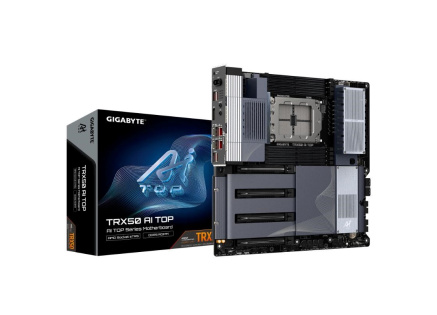GIGABYTE MB Sc sTR5 TRX50 AI TOP, AMD TRX50, 8xDDR5, WI-FI, E-ATX