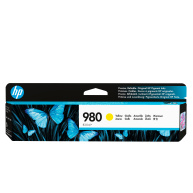 HP 980 Yellow Ink Cart, D8J09A (6,600 pages)
