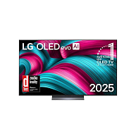 LG OLED65C54LA 65" 4K Smart TV, OLED evo, Perfect Black, webOS, AI Magic Remote, HDMI 2.1, USB, Wi-Fi, Bluetooth