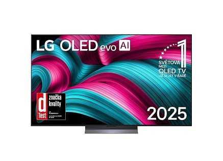 LG OLED65C54LA 65" 4K Smart TV, OLED evo, Perfect Black, webOS, AI Magic Remote, HDMI 2.1, USB, Wi-Fi, Bluetooth