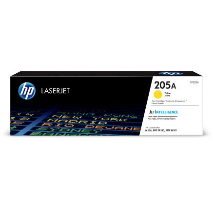 HP 205A Yellow Original LaserJet Toner Cartridge (900 pages) HP 205A Yellow Original LaserJet Toner Cartridge (900 pages)