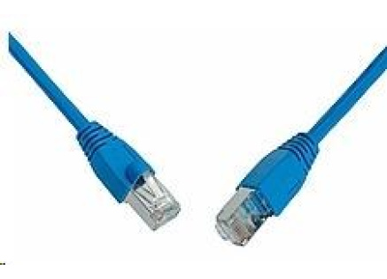 Solarix Patch kabel CAT5E SFTP PVC 0,5m modrý snag-proof C5E-315BU-0,5MB Solarix Patch kabel CAT5E SFTP PVC 0,5m modrý snag-proof C5E-315BU-0,5MB