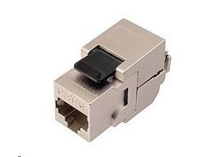 Solarix Samořezný keystone CAT6 STP RJ45 SXKJ-6-STP-BK-SA Solarix Samořezný keystone CAT6 STP RJ45 SXKJ-6-STP-BK-SA