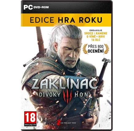 PC hra Zaklínač 3 Divoký Hon Edice Hra roku