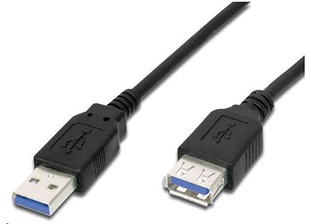 PremiumCord Prodlužovací kabel USB 3.0 Super-speed 5Gbps A-A, MF, 9pin, 2m