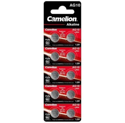 Camelion AG 10-389 alk. (LR54, 1130) 10pack