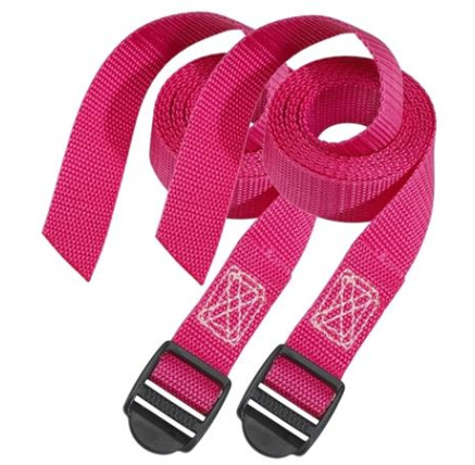 Master Lock Upínací popruhy  - 250 cm (2 ks/blistr) - růžový