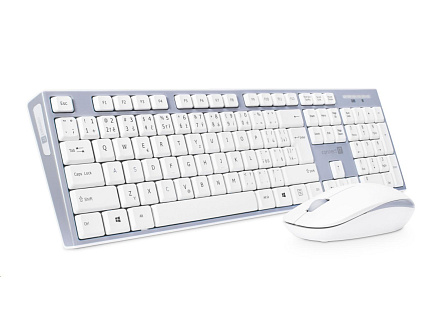 CONNECT IT Combo bezdrátová šedá klávesnice + myš, CZ + SK layout CONNECT IT Combo bezdrátová šedá klávesnice + myš, CZ + SK layout