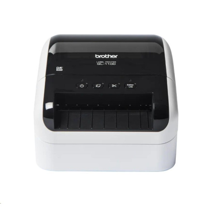BROTHER tiskárna štítků QL-1110 - 101,6mm, termotisk, USB, WIFI, BT, LAN, Profesionální Tiskárna Štítků