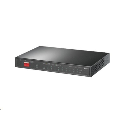 TP-Link CCTV switch TL-SG1210P (8xGbE, 1xGbE uplink, 1xSFP, 8xPoE+, 63W, fanless) TP-Link CCTV switch TL-SG1210P (8xGbE, 1xGbE uplink, 1xSFP, 8xPoE+, 63W, fanless)