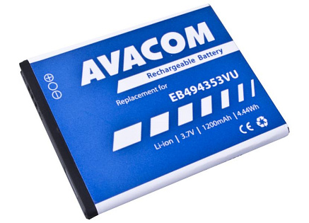 AVACOM baterie do mobilu Samsung 5570 Galaxy mini Li-Ion 3,7V 1200mAh (náhrada EB494353VU)
