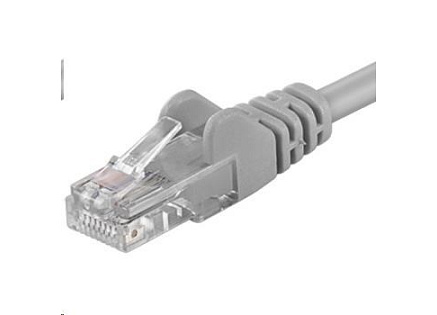 PREMIUMCORD Patch kabel UTP RJ45-RJ45 CAT5e 30m šedá