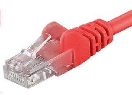 PremiumCord Patch kabel UTP RJ45-RJ45 CAT6 0.5m červená PremiumCord Patch kabel UTP RJ45-RJ45 CAT6 0.5m červená