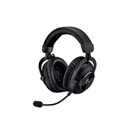 Logitech G PRO X 2 LIGHTSPEED Gaming Headset, Bezdrátová, BT, RF 2.4GHz, černá