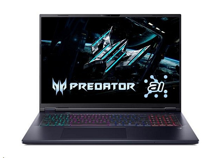 ACER NTB Predator Helios Neo 18 AI (PHN18-72-97RV),Ultra 9 275HX,18"WQXGA,32GB,1TB SSD,RTX 5060,Linux,Black