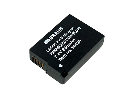 Braun akumulátor PANASONIC BLD10, 850mAh Braun akumulátor PANASONIC BLD10, 850mAh