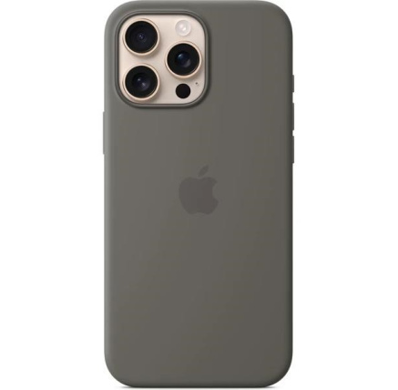APPLE iPhone 16 Pro Max Silicone Case with MagSafe - Stone Grey