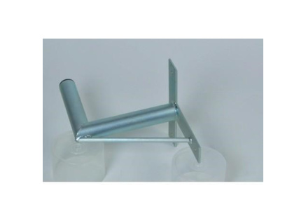 Držák antény na zeď, tvar T se vzpěrou, galvanický zinek, délka 25cm