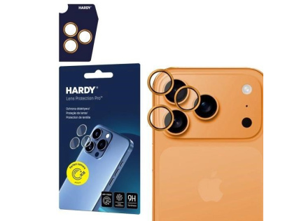 3mk HARDY Lens Protection Pro pro Apple iPhone 17 Pro /17 Pro Max Orange
