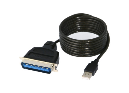 PremiumCord USB printer kabel USB na paralelní port LPT (CEN36M)