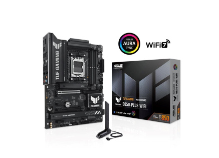 ASUS MB Sc AM5 TUF GAMING B850-PLUS WIFI, AMD B850, 4xDDR5, 1xDP, 1xHDMI, WiFi, ATX