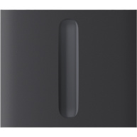 Ajax  CenterButton (Dimmer) vertical - Středový kryt stmívatelného tlačítka, vertikální instalace, grafitová