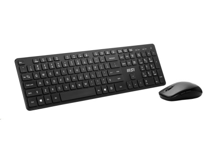 MSI set klávesnice a myši COMBO PRO, bezdrátová, CZ/SK lokalizace