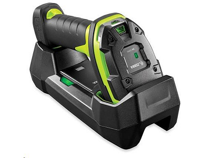 ROZBALENO - Zebra průmyslová čtečka DS3678-SR 2D odolná GREEN standardní stojánek USB KIT