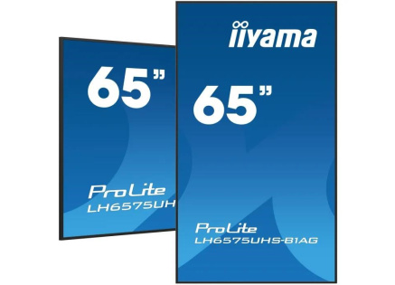 iiyama ProLite IDS, 24/7, 164cm (64,6''), 4K, USB, RS232, Ethernet, Android, kit (RS232), black iiyama ProLite IDS, 24/7, 164cm (64,6''), 4K, USB, RS232, Ethernet, Android, kit (RS232), black