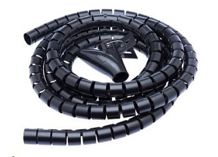 CONNECT IT trubice pro vedení kabelů WINDER, 2,5m x 20mm, černá (organizér kabelů) CONNECT IT trubice pro vedení kabelů WINDER, 2,5m x 20mm, černá (organizér kabelů)