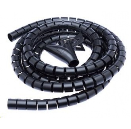 CONNECT IT trubice pro vedení kabelů WINDER, 2,5m x 20mm, černá (organizér kabelů) CONNECT IT trubice pro vedení kabelů WINDER, 2,5m x 20mm, černá (organizér kabelů)