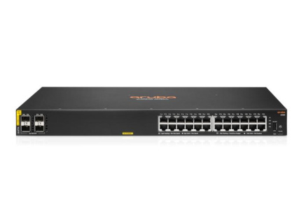 HPE Aruba Networking CX 6100 24G Class4 PoE 4SFP+ 370W Switch JL677AR RENEW