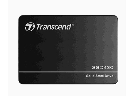 TRANSCEND Industrial SSD 420K, 512GB, 2,5", SATA III, MLC, Aluminium case