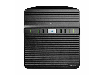 Synology DS423 DiskStation (4C/RealtekRTD1619B/1,7GHz/2GBRAM/4xSATA/2xUSB3.2/2xGbE)