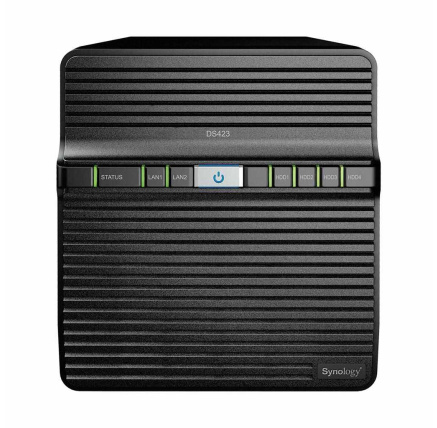 Synology DS423 DiskStation (4C/RealtekRTD1619B/1,7GHz/2GBRAM/4xSATA/2xUSB3.2/2xGbE)
