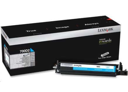 Lexmark azurový Developer Unit 700D2 pro C2132, CS31x, CS41x, CS51x, CS31x a CX41x - 40 000 str