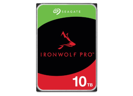 SEAGATE HDD 10TB IRONWOLF PRO (NAS), 3.5", SATAIII, 7200 RPM, Cache 256MB