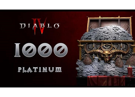 Diablo IV - 1000 szt. Platyny (Xbox One/Series X) Diablo IV - 1000 szt. Platyny (Xbox One/Series X)