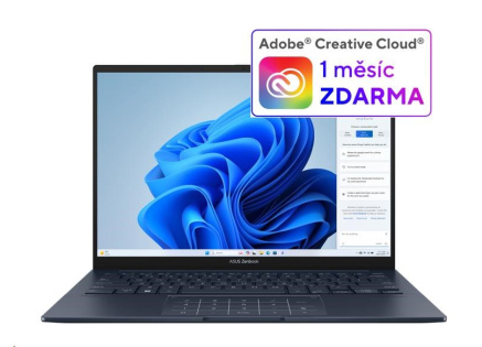 ASUS NTB Zenbook 14 OLED (UX3405CA-OLED232X), Ultra 9-285H, 14" 1920 x 1200, 32GB, 1TB SSD, Intel Arc, W11 Pro, Blue