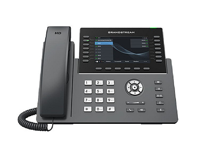 Grandstream GRP2650 SIP telefon, 14 linek, 6 SIP účtů, GDMS, RJ9, PoE, Wi-Fi, Bluetooth, reproduktor Grandstream GRP2650 SIP telefon, 14 linek, 6 SIP účtů, GDMS, RJ9, PoE, Wi-Fi, Bluetooth, reproduktor