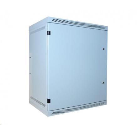 LEXI-Net 19" nástěnný rozvaděč 15U 600x450, nosnost 60 kg, plné dveře, svařovaný, šedý LEXI-Net 19" nástěnný rozvaděč 15U 600x450, nosnost 60 kg, plné dveře, svařovaný, šedý